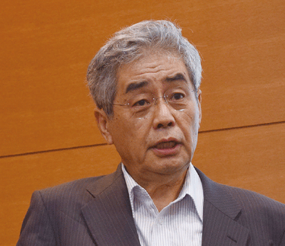 ▲ 写真3 東京大学名誉教授 東京大学名誉教授