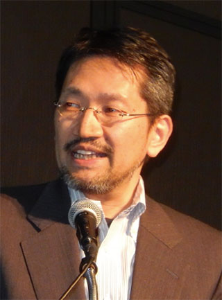 写真2 IVI理事長 西岡靖之氏(法政大学教授)