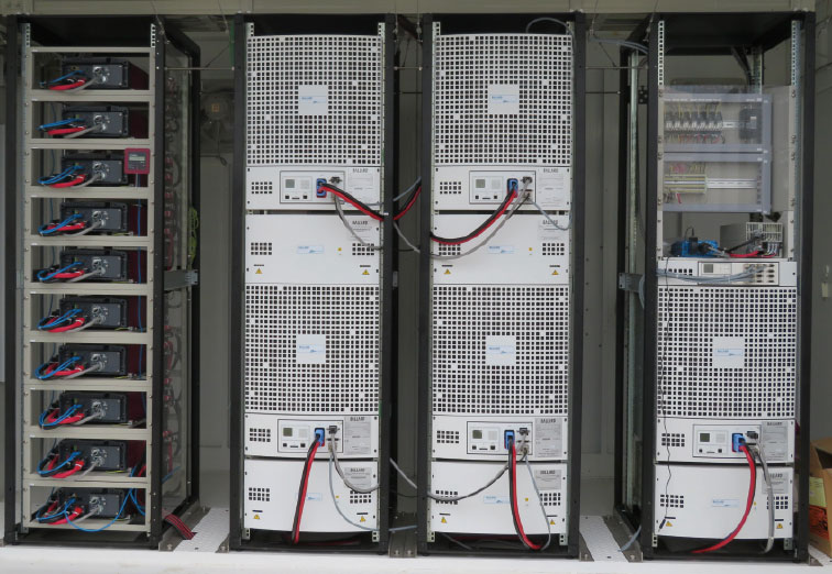 写真8　災害時対応設備：25kWの燃料電池発電システム（BCP）