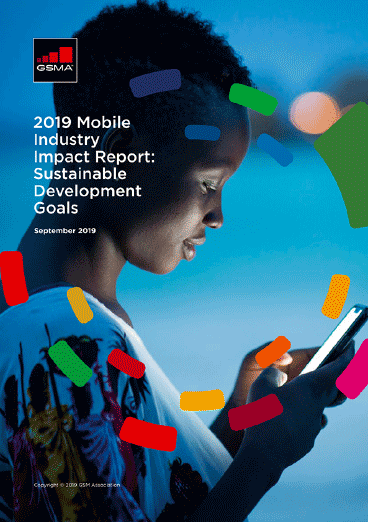 図4 2019 Mobile Industry Impact Reportの表紙