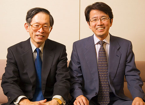 服部武氏と河内正孝氏