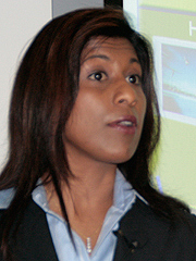 カビタ・マリアパン(Kavitha Mariappan)氏(シスコシステムズ 上級プロダクトマネージャ CMTSビジネスユニット)