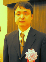TTC会長賞を受賞され日立電線(株)ネットワーク開発部 部長 瀬戸康一郎氏