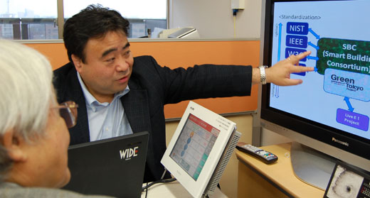 SBCについて熱く語る東京大学 大学院教授 江崎 浩氏