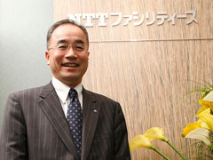池辺裕昭氏(NTTファシリティーズ 代表取締役副社長)