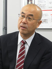 阿部 靖則氏(新菱冷熱工業 執行役員、計装エンジニアリング事業部 事業部長)